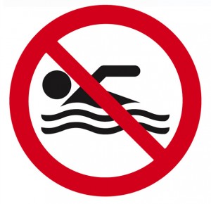 No-swimming